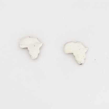 Sterling Silver Africa Earrings - Goldfish Jewellery Design Studio