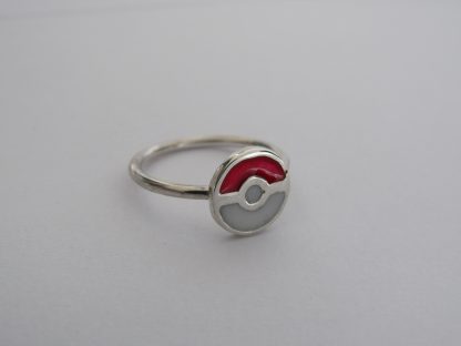 Sterling Silver Pokemon Stack Ring