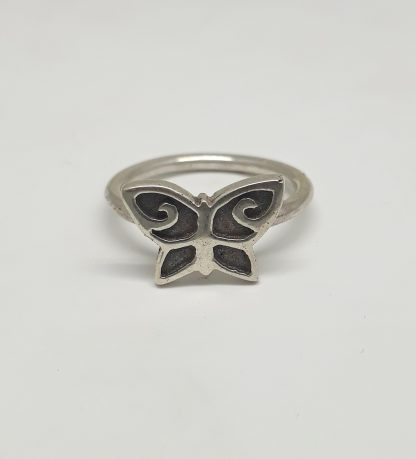 Sterling Silver Ox Butterfly Stack Ring - goldfish jewellery design studio