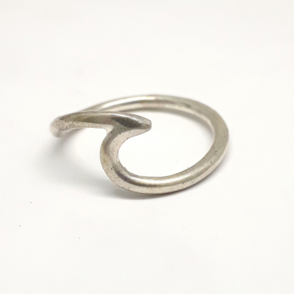 Sterling Silver Wave Ring - Goldfish Jewellery Design Studio