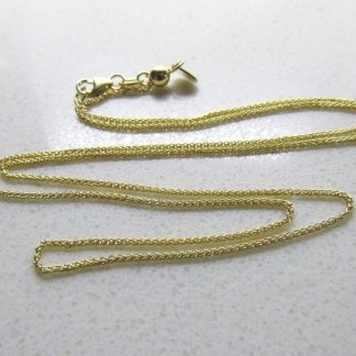 9ct Yellow Gold Chains and Bracelets