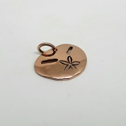 9ct Rose Gold Pansy Shell Charm (medium) - Goldfish Jewellery Design Studio