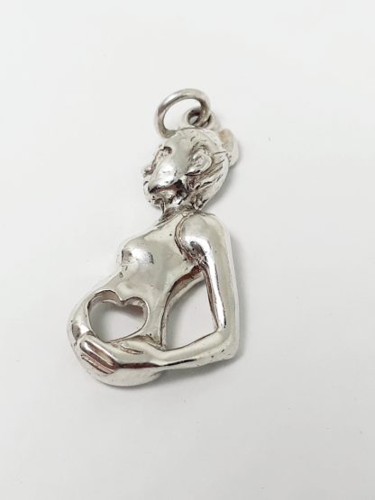 Sterling Silver Mama Africa Pendant - Goldfish Jewellery Design Studio