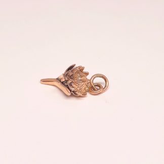 9ct Rose Gold Small Protea Pendant - Goldfish Jewellery Design Studio