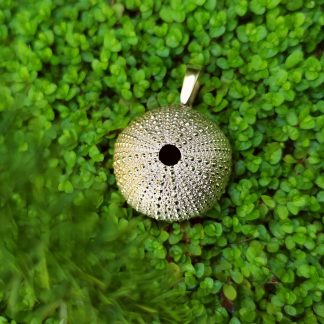 9K Yellow Gold Large Sea Urchin Pendant