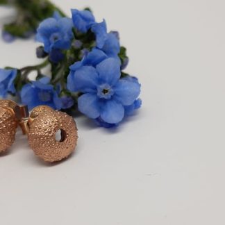 9ct gold Small Sea Urchin Earrings