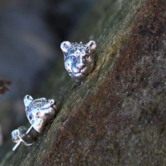 Leopard earrings
