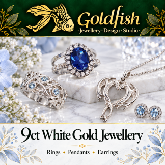 9ct White Gold Jewellery
